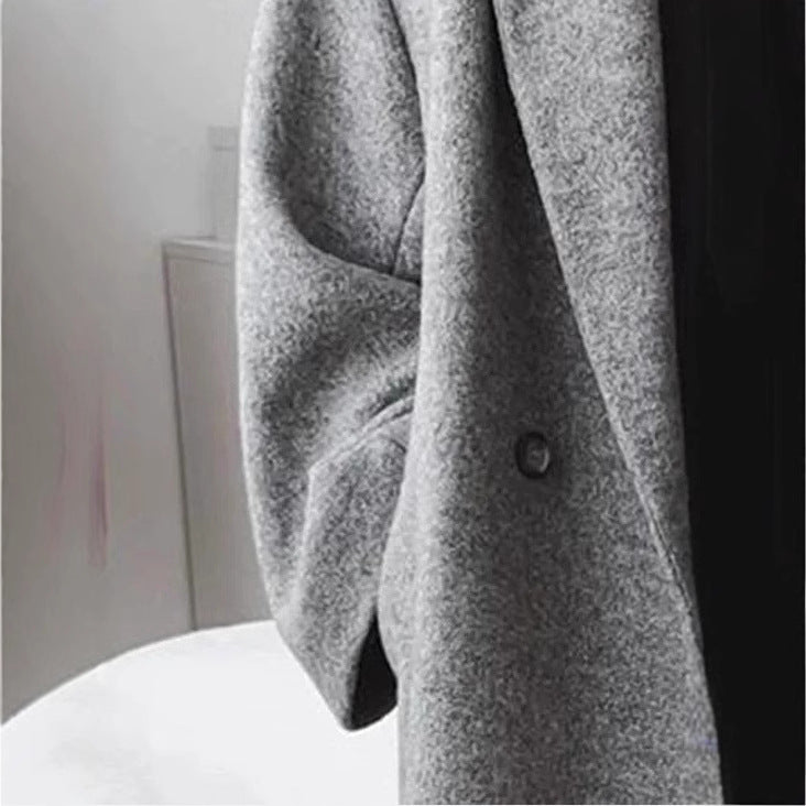 Damen Eleganter Oversized-Mantel EB