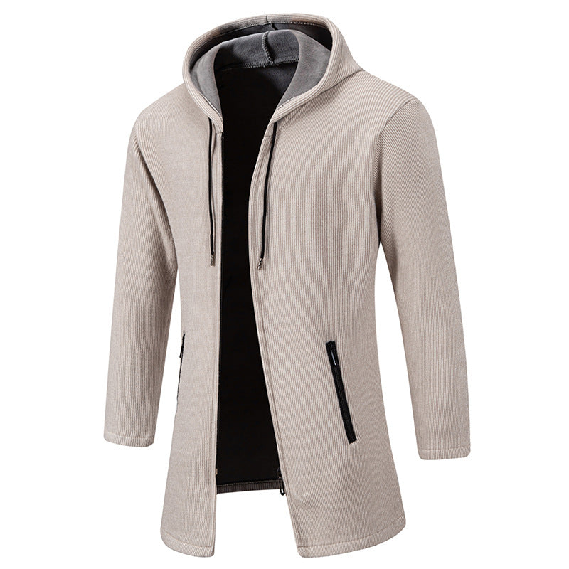 Herren modische Übergangsjacke mit hohem Kragen EB
