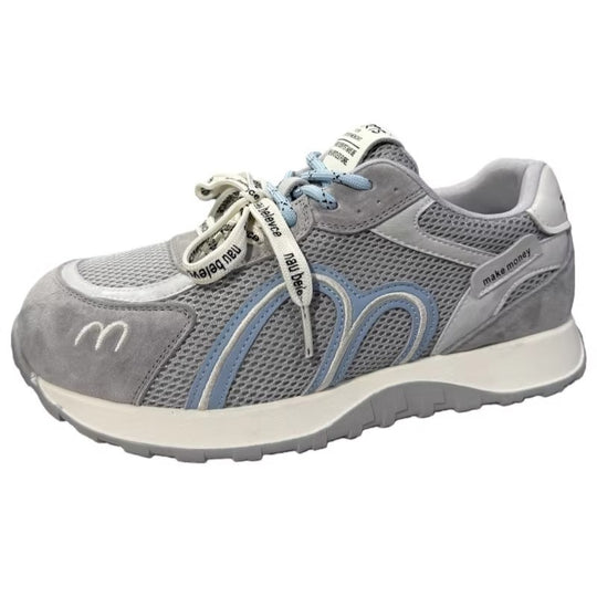 Damen Sportliche Sneakers mit atmungsaktiver Mesh-Oberfläche und bequemer Dämpfung EB