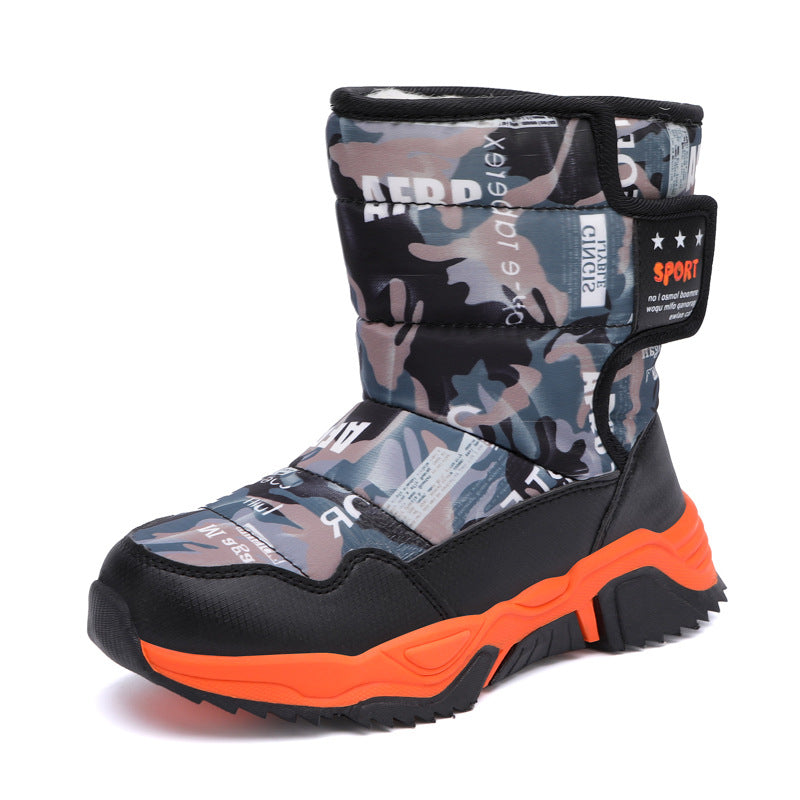 Damen Sportliche Winterstiefel mit rutschfester Sohle und isolierendem Futter EB