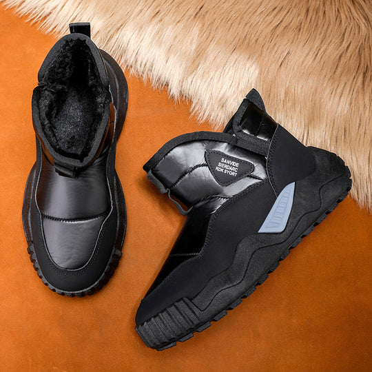Damen Winterliche Sneakers mit warmem Innenfutter und wasserdichter Außenschicht EB