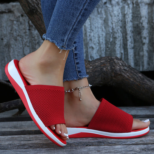 Damen Bequeme und atmungsaktive Hausschuhe EB