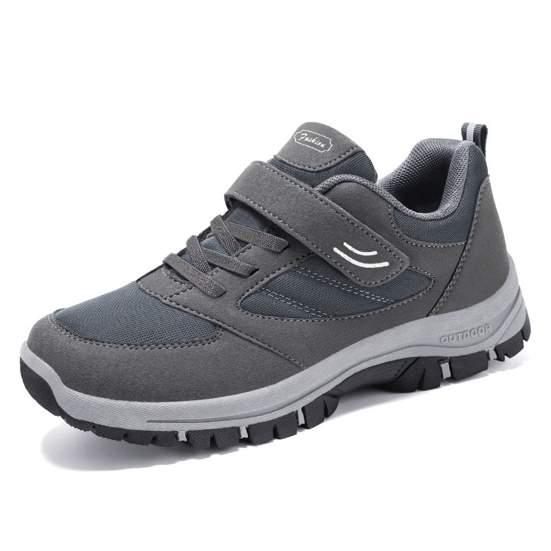 Damen Sportliche Sneakers mit verstellbarem Klettverschluss und rutschfester Außensohle EB