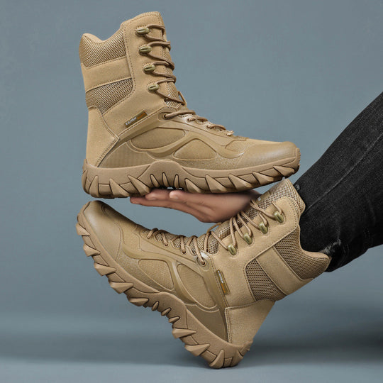 Damen taktische Outdoor-Stiefel mit wasserdichtem und rutschfestem Profil EB