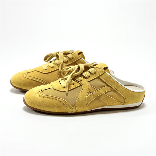 Damen Slipper im sportlich-eleganten Design mit atmungsaktiver Bandage EB