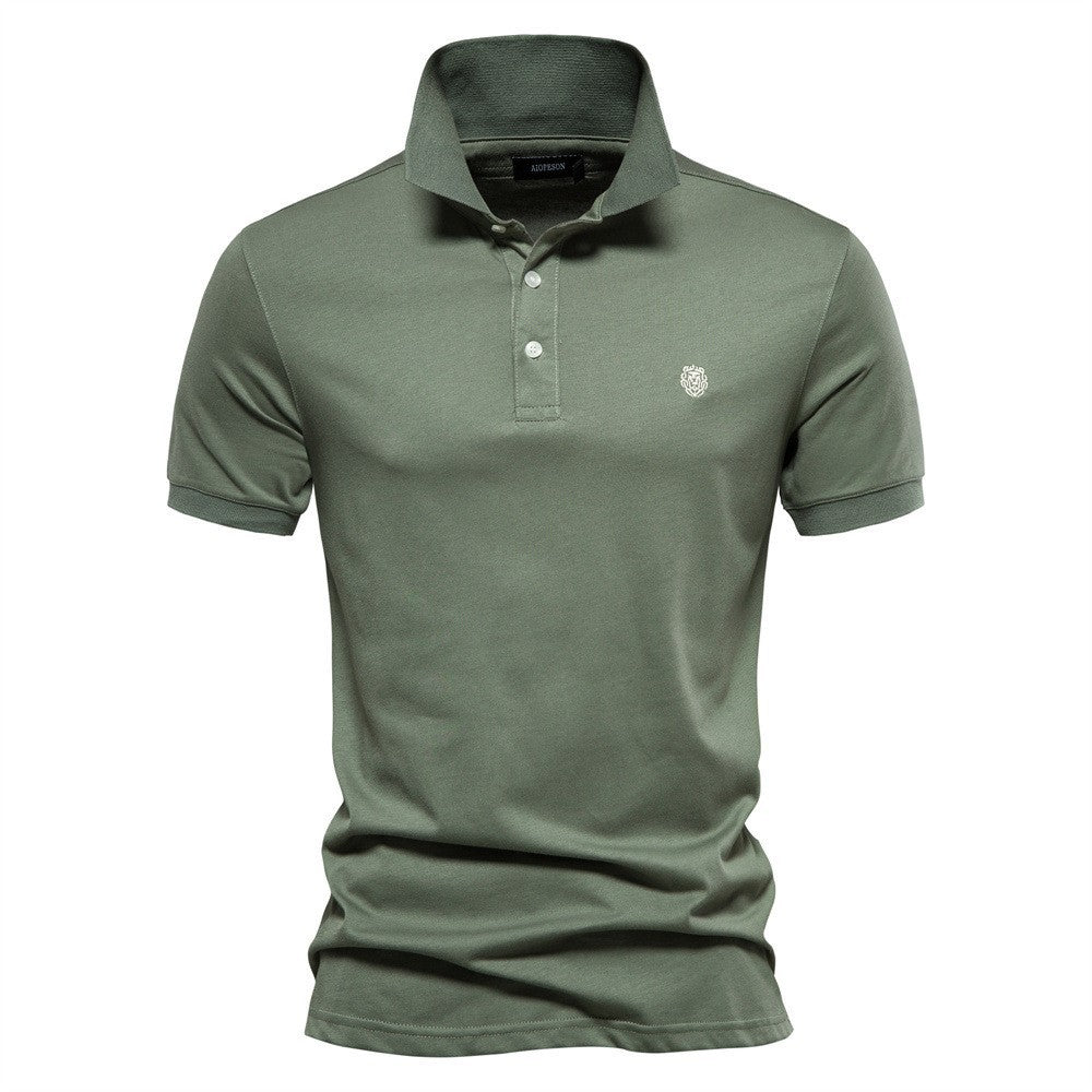 Herren Polo-Shirt mit feiner Piqué-Struktur und klassischem Kragen EB
