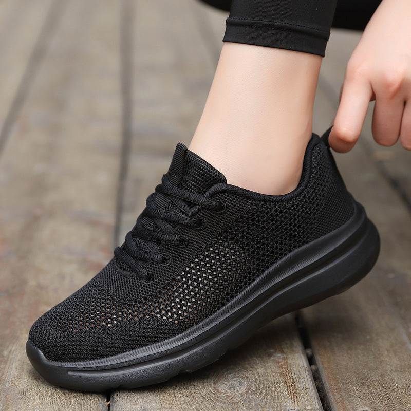 Damen Modische Laufschuhe mit atmungsaktiver Netzstruktur und flexibler Dämpfung EB