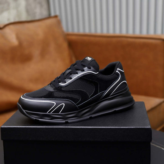 Damen Sportliche Sneakers mit atmungsaktiver Netzstruktur und modernen Akzenten EB