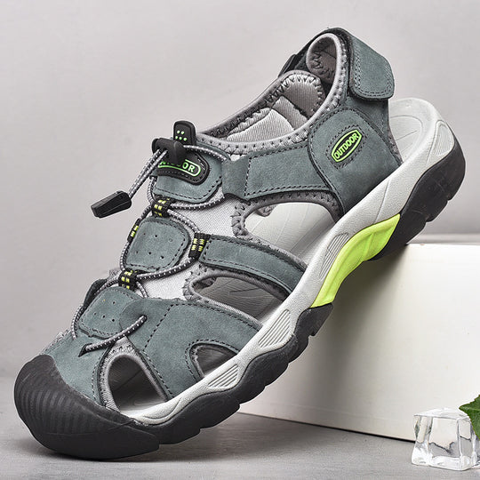 Damen Sportliche Freizeitsandalen mit schnellschnürbarem System und rutschfester Sohle EB