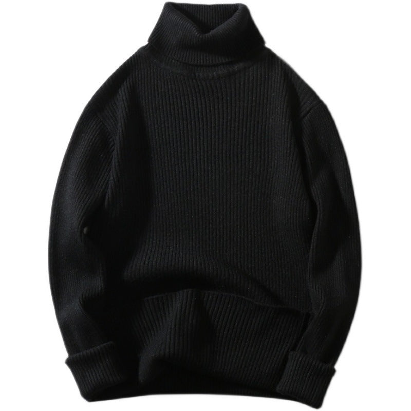 Damen modischer Rollkragenpullover aus weichem Strick EB