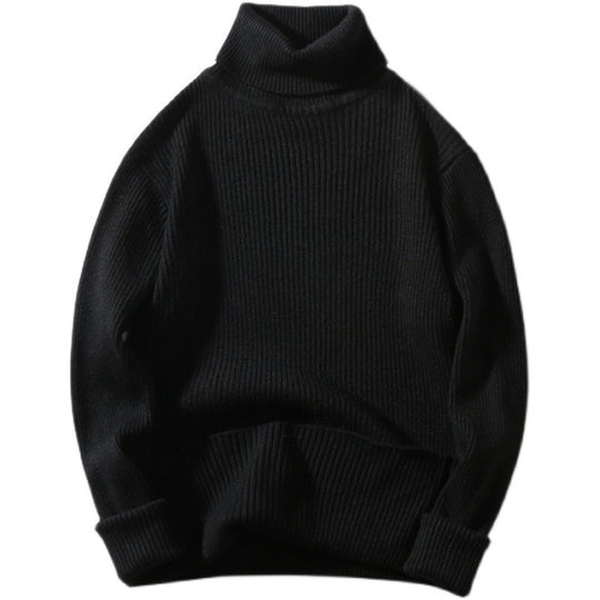 Damen modischer Rollkragenpullover aus weichem Strick EB