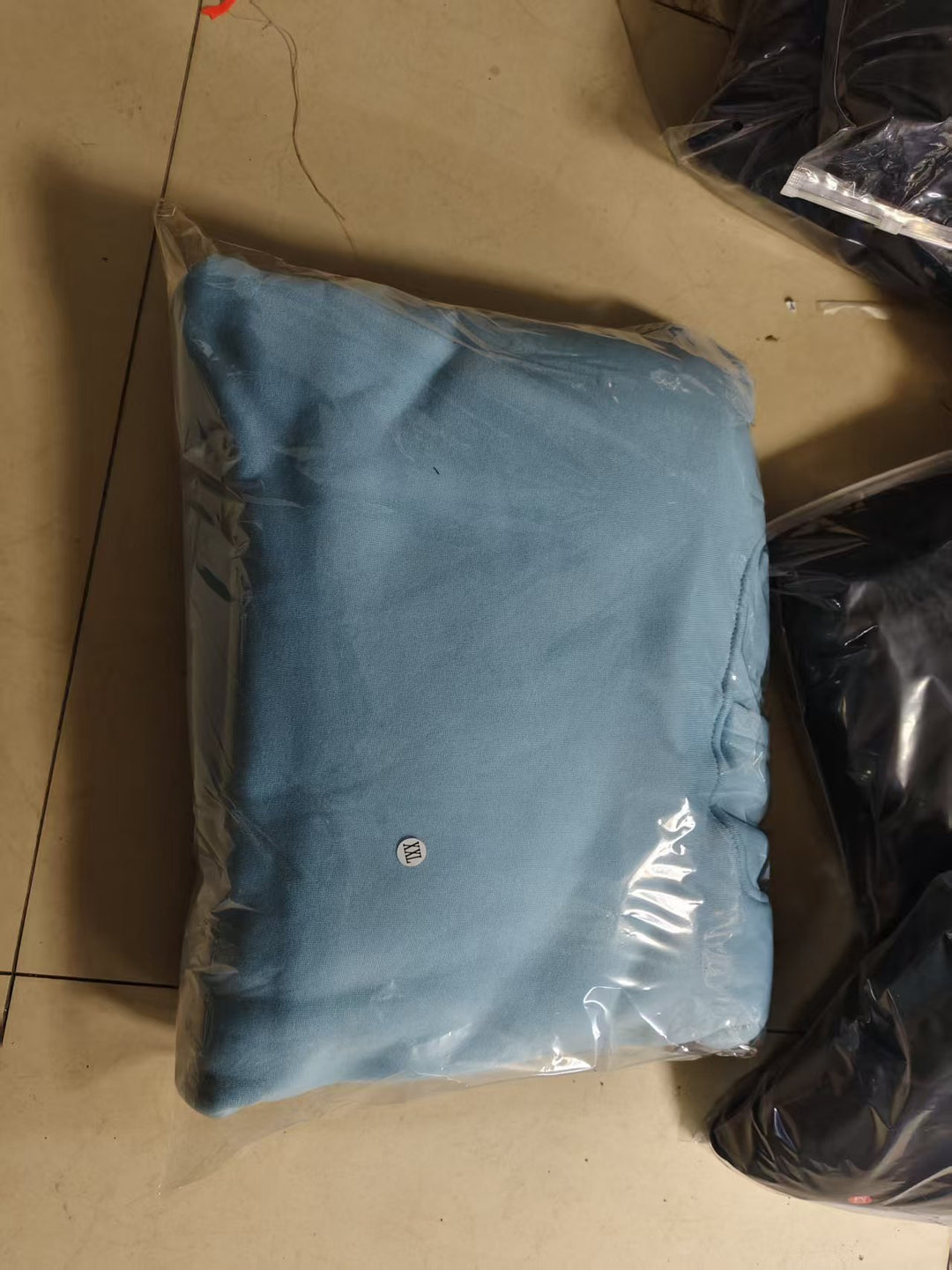 Damen nan lässige Sweatpants mit hohem Bund, seitlichen Eingrifftaschen und elastischen Bündchen EB