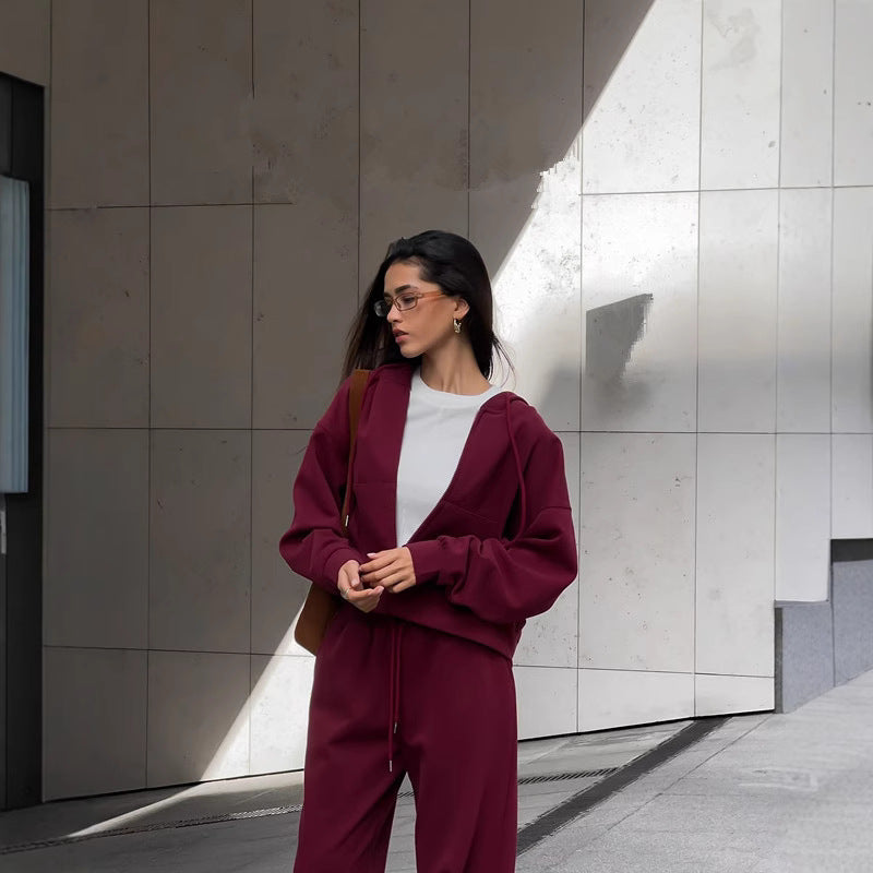 Damen Sportliche Kapuzenjacke EB