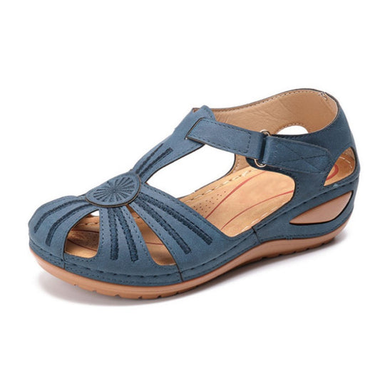 Damen Schnürsandalen mit offenem Zehenbereich und ergonomischer Sohle EB