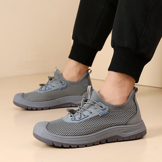 Damen Atmungsaktive Sportliche Laufschuhe mit robustem Schutz EB