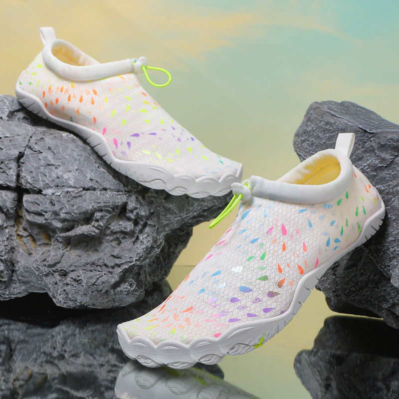 Damen vielseitige Wassersportschuhe mit rutschfester Sohle und flexiblem Obermaterial EB