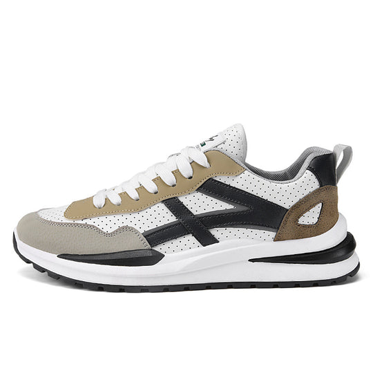Damen Sportliche Sneakers mit atmungsaktiver Mesh-Oberfläche und gepolsterter Sohle EB