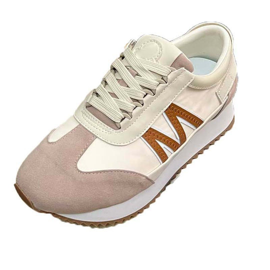 Damen Sportliche Sneakers mit atmungsaktiver Mesh-Oberfläche und rutschfester Sohle EB