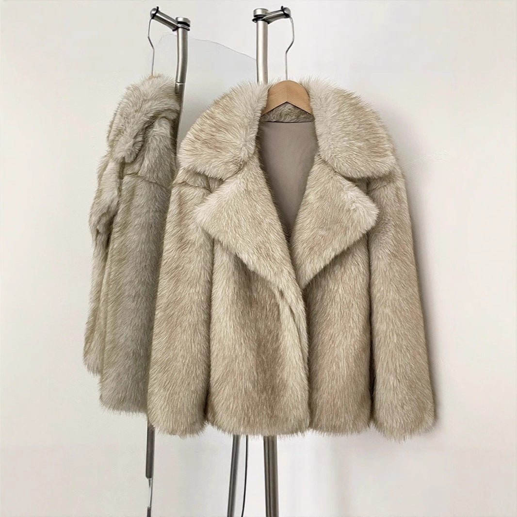 Damen Kunstpelz-Jacke EB