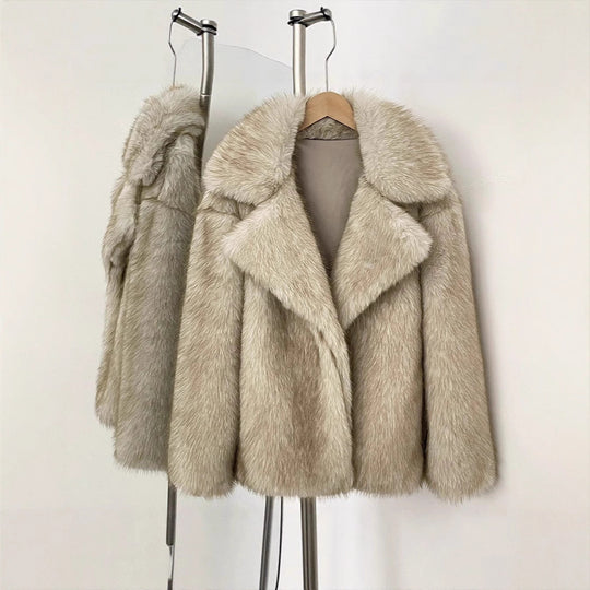 Damen Kunstpelz-Jacke EB