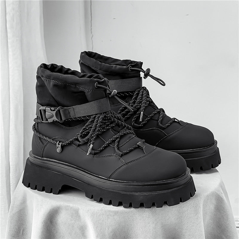Damen Winterboots mit strapazierfähigem Obermaterial und innovativem Verschlusssystem EB