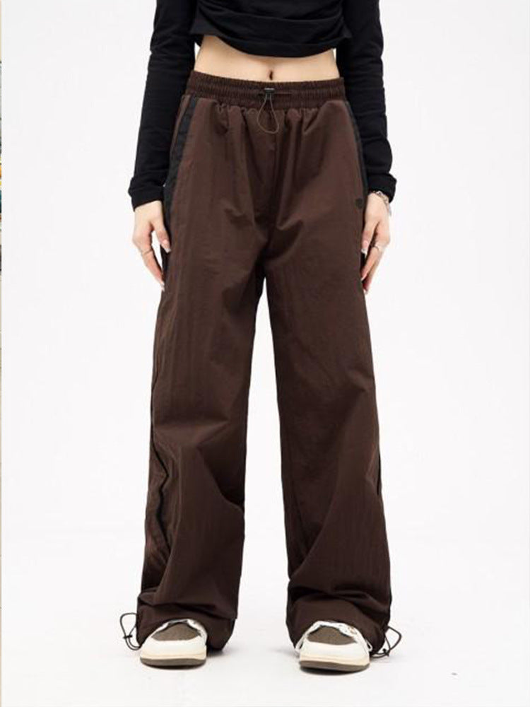 Damen Freizeithose mit seitlichen Kontraststreifen und elastischem Bund EB