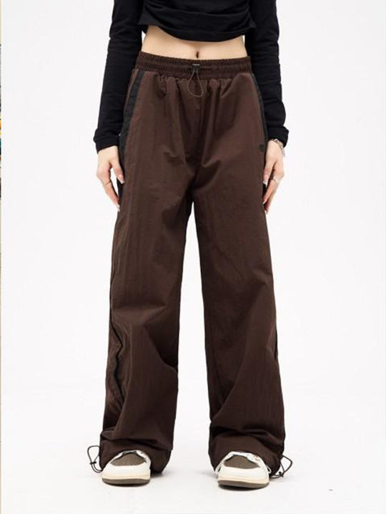 Damen Freizeithose mit seitlichen Kontraststreifen und elastischem Bund EB