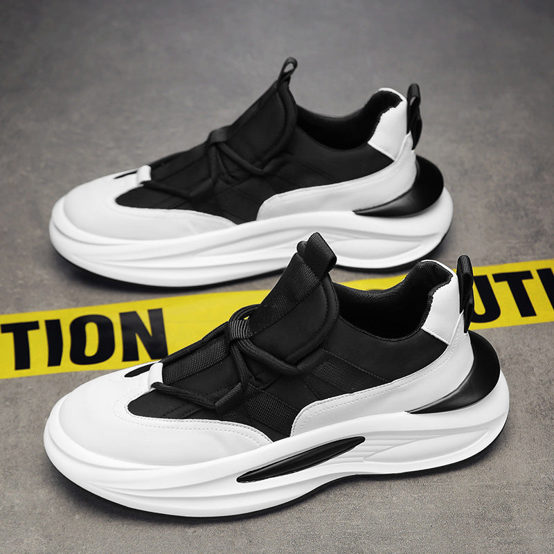 Damen Sportliche Sneakers mit elastischer Schnürsystem und atmungsaktiver Obermaterialkombination EB
