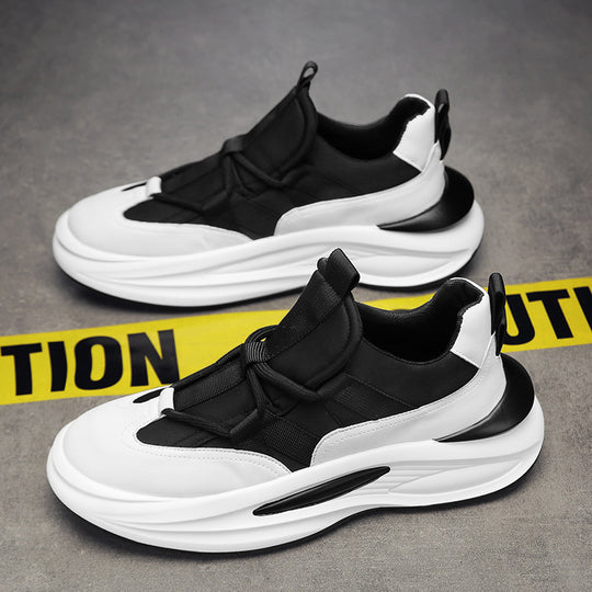 Damen Sportliche Sneakers mit elastischer Schnürsystem und atmungsaktiver Obermaterialkombination EB