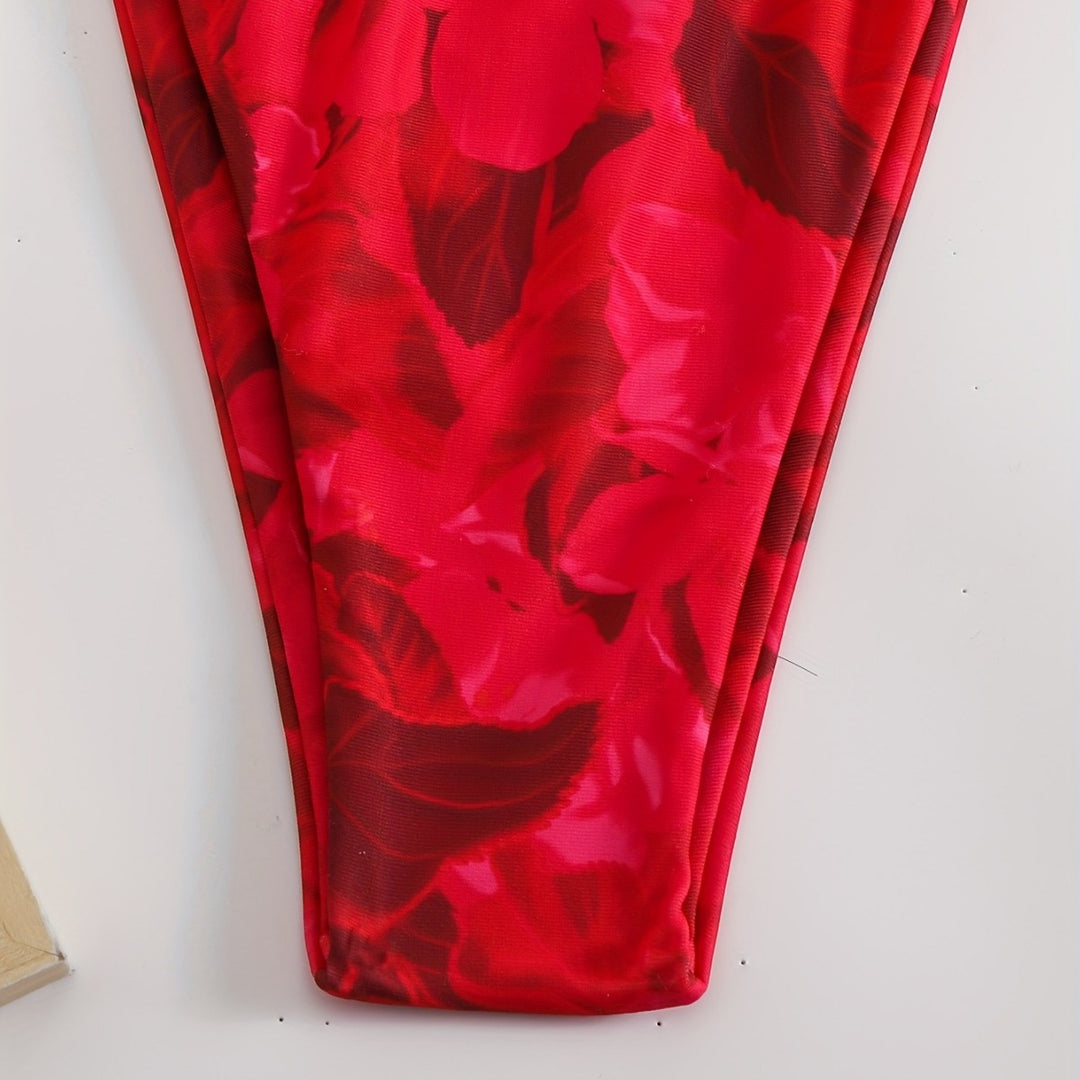 Damen Triangel-Bikini mit komfortablen verstellbaren Trägern EB