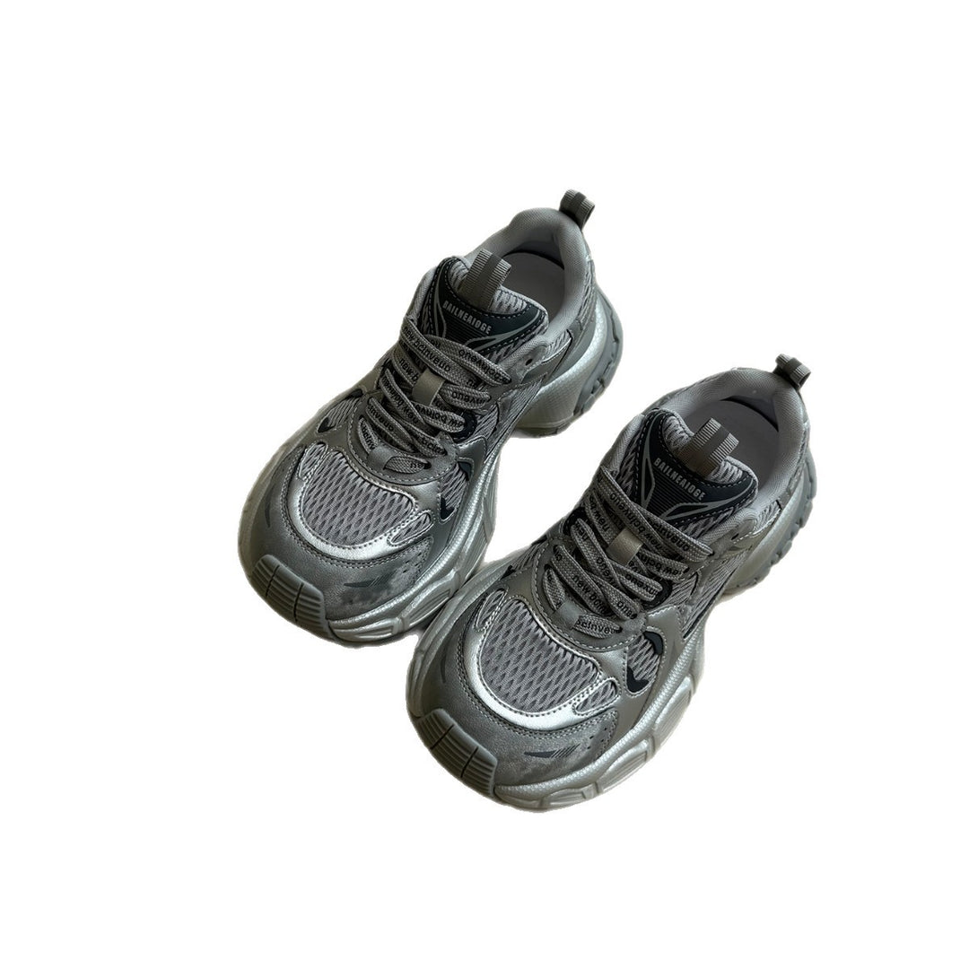 Damen Sportliche Sneakers mit atmungsaktiver Mesh-Oberfläche und komfortablem Dämpfungssystem EB