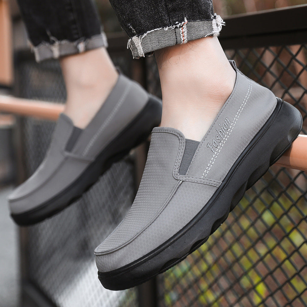 Damen Bequeme Slip-On Schuhe EB