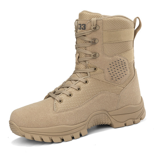 Damen Tactical Outdoor-Stiefel mit rutschfester Profilsohle und atmungsaktivem Obermaterial EB