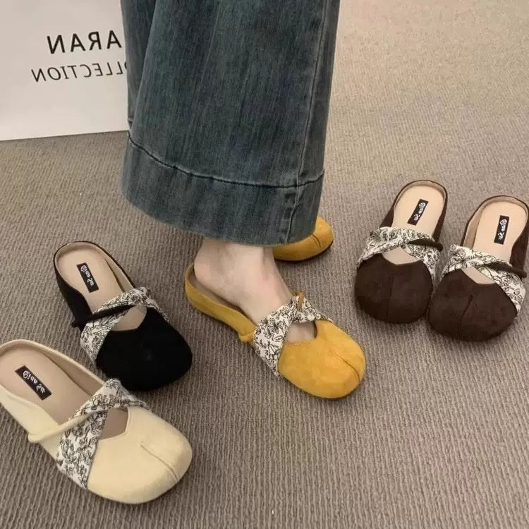 Damen Elegante und bequeme Clogs mit modischem Riemchen-Design EB