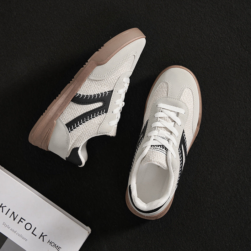 Damen Sportliche Freizeitschuhe mit atmungsaktiver Netzstruktur und rutschfester Sohle EB