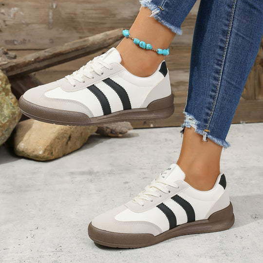 Damen Sneakers im sportlichen Vintage-Stil von EB