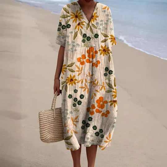 EB | Bunte, Blumige Sommerkleid