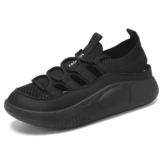 Damen Sportliche Sneakers mit atmungsaktiver Netzstruktur und komfortabler Dämpfung EB