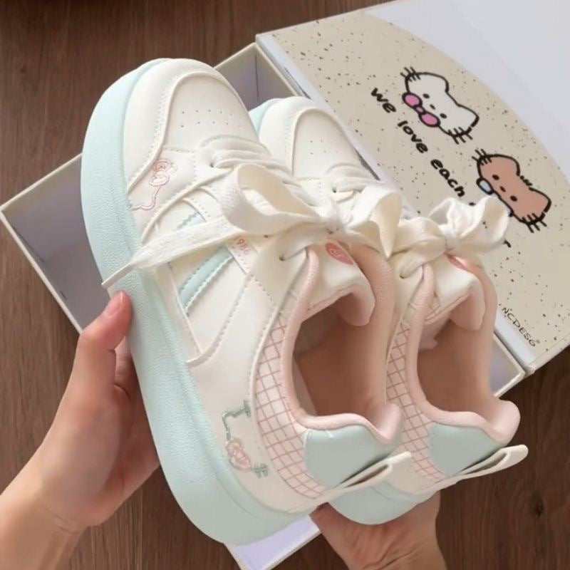 Damen Komfortable Sneaker mit verspieltem Design und hochwertiger Polsterung EB