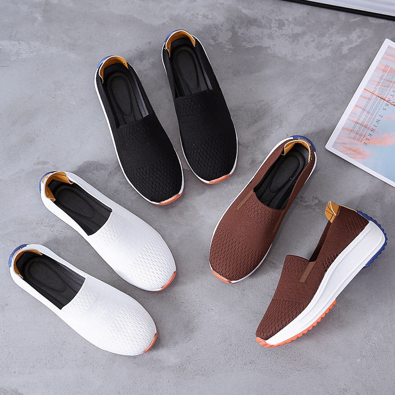 Damen Leichte Slip-On Sneakers EB