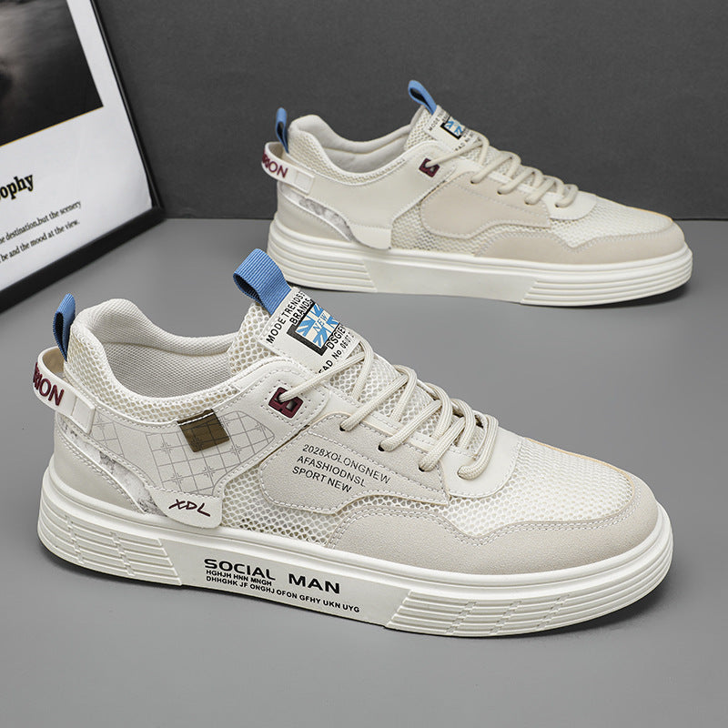 Damen Sportliche Sneakers mit atmungsaktivem Obermaterial und dämpfenden Eigenschaften EB