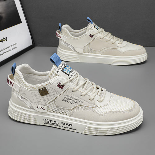 Damen Sportliche Sneakers mit atmungsaktivem Obermaterial und dämpfenden Eigenschaften EB