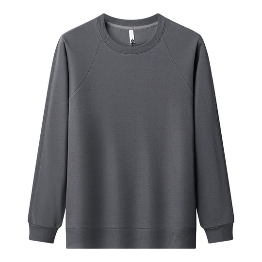 Damen lässiger Sweatshirt mit klassischem Rundhalsausschnitt und modernen Raglanärmeln EB