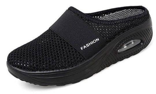 Damen Atmungsaktive Komfort Clogs mit innovativem Dämpfungssystem EB