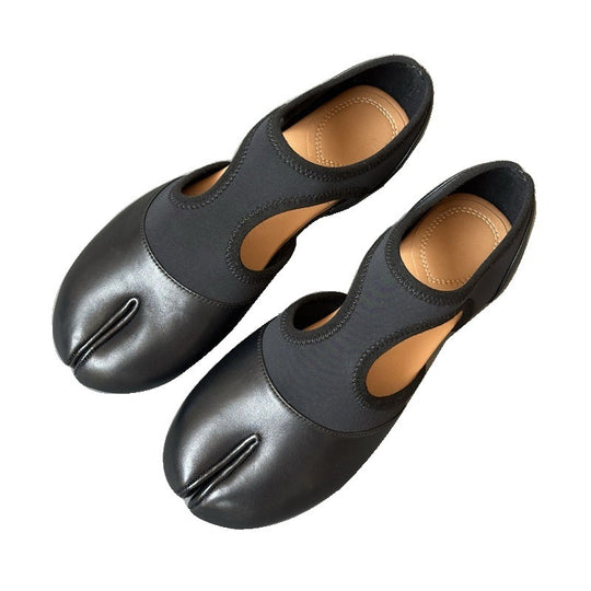 Damen Komfortable und elegante Ballerinas mit atmungsaktivem Obermaterial EB