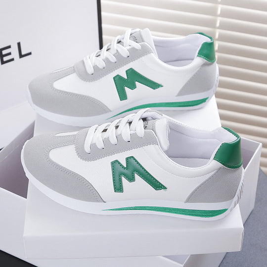 Damen Sportliche Sneaker mit atmungsaktivem Obermaterial und bequemer Dämpfung EB