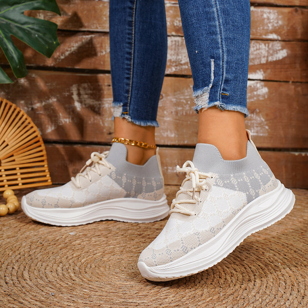 Damen Sportliche High-Performance Sneakers EB