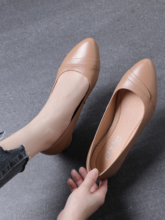 Damen Elegante Pumps mit schickem Rüschendetail und bequemem Blockabsatz EB