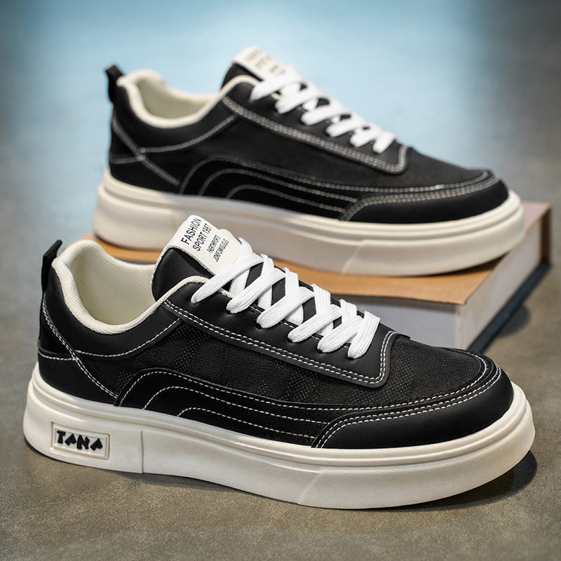 Damen modische Sneakers mit strukturiertem Obermaterial und komfortabler Dämpfung EB