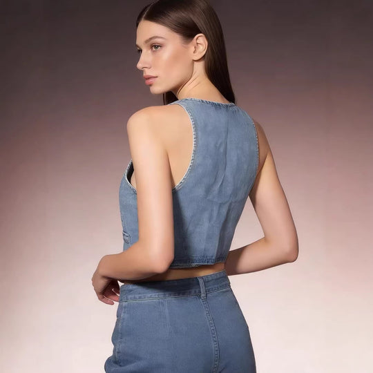 Damen Jeansweste EB